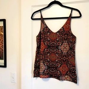 damask print cami